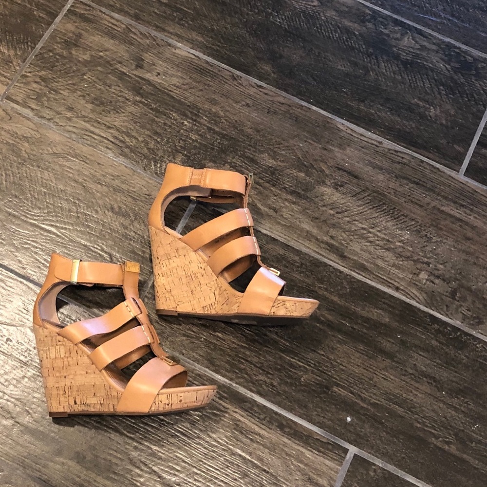 Dolce Vita Theia Cork Wedge - Nude
